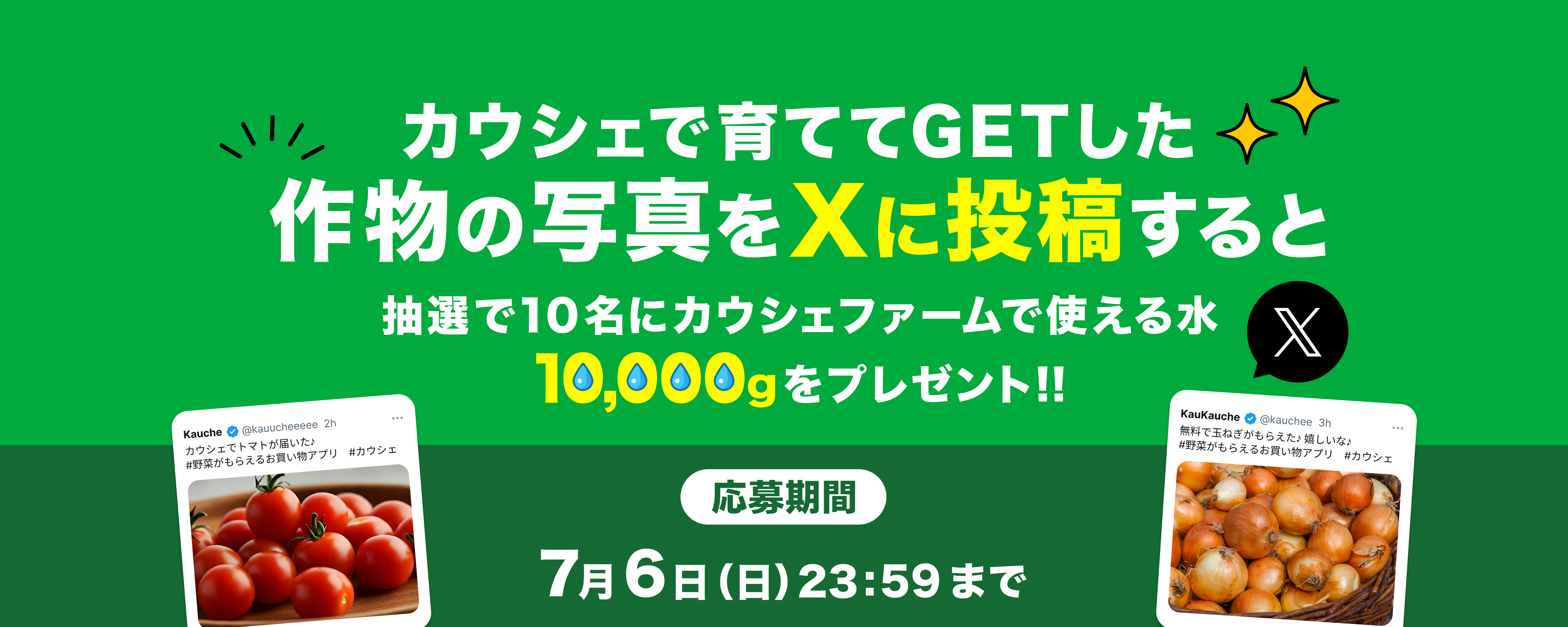 カウシェ X投稿キャンペーン